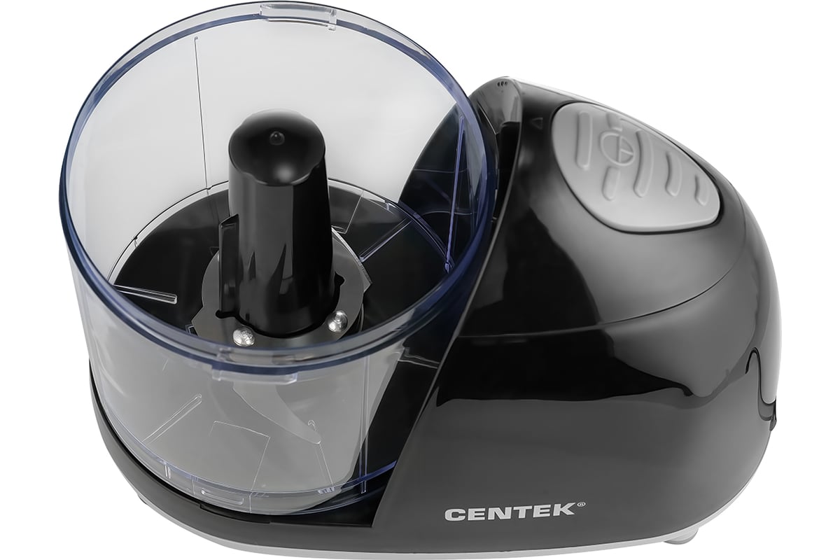 Чоппер Centek CT-1390, чёрный, 300 Вт, стакан 350 мл, импульсный режим работы
