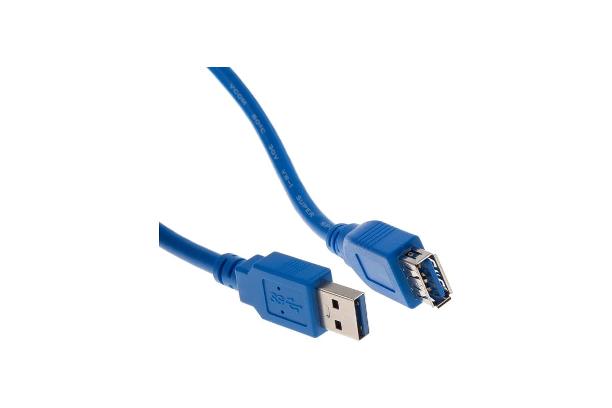 Кабель удлинительный USB3.0 Am-Af 5m VCOM (VUS7065-5M)