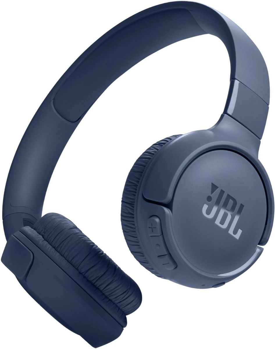 Наушники JBL Tune 520BT, Bluetooth, накладные, синий  <JBLT520BTBLU>