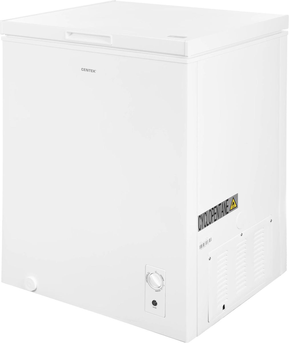 Морозильный ларь Centek CT-1786  <142л> 632x550x850мм, пластик. внутр. покр., 2В1, 1 пл. корзина, A+