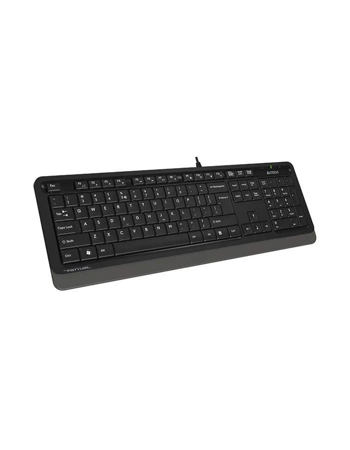 Клавиатура A4Tech FStyler FK10 мультимедиа, USB, черно-серый