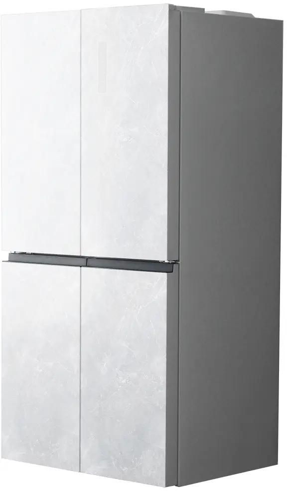 Холодильник Centek CT-1742 White Stone 415л (148л/267л)> 782х630х1825мм текстура камень, 4 двери А++
