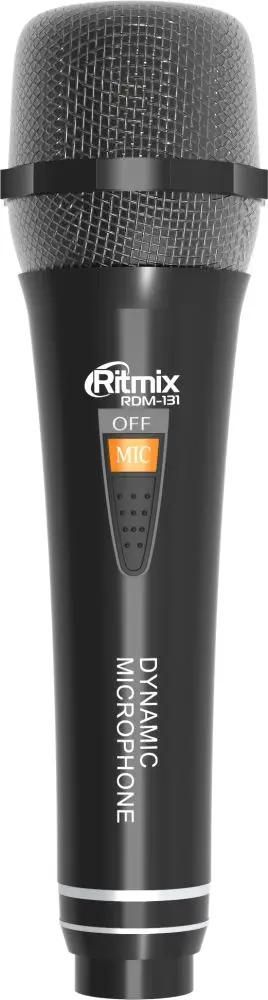 Микрофон Ritmix RDM-131, черный