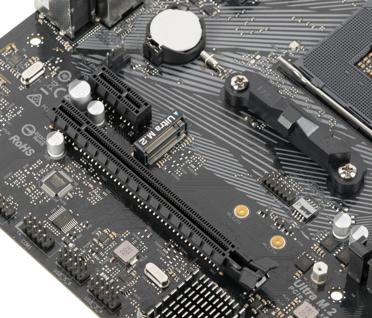 М/плата ASRock A520M-HDV Socket AM4 PCI-E/HDMI/D-SUB/DVI/2DDR4 mATX
