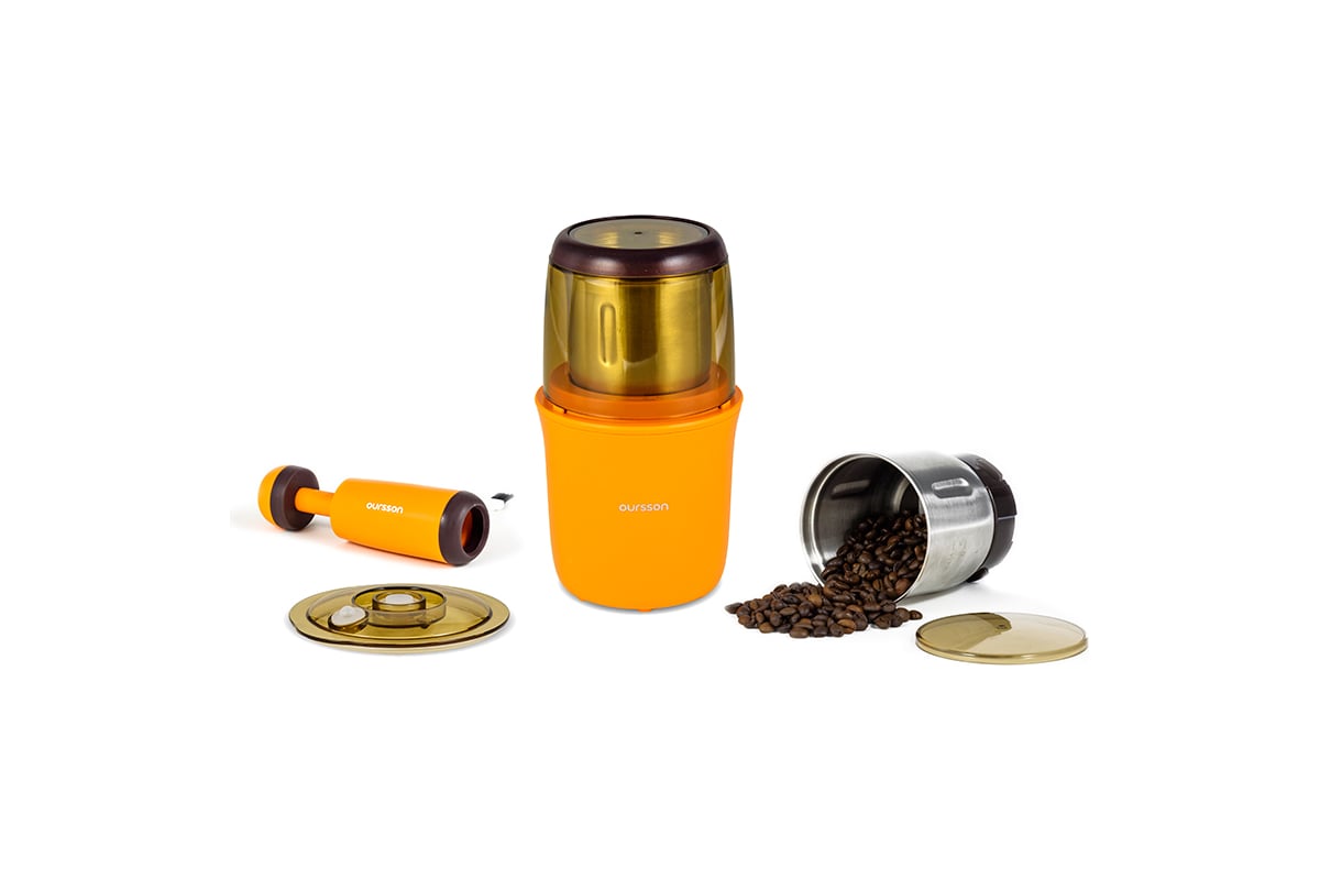 Кофемолка-Мультимолка Oursson OG2075/OR (Оранжевый)