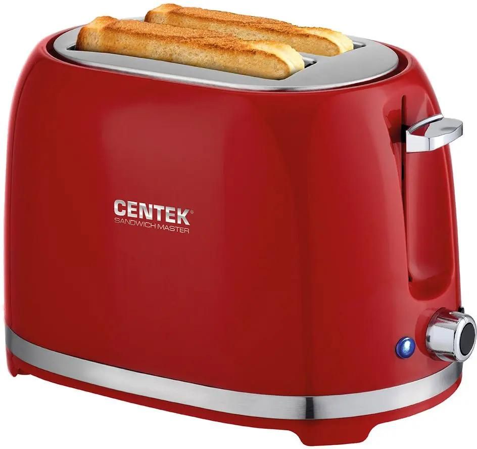 Тостер CENTEK СТ-1432, красный
