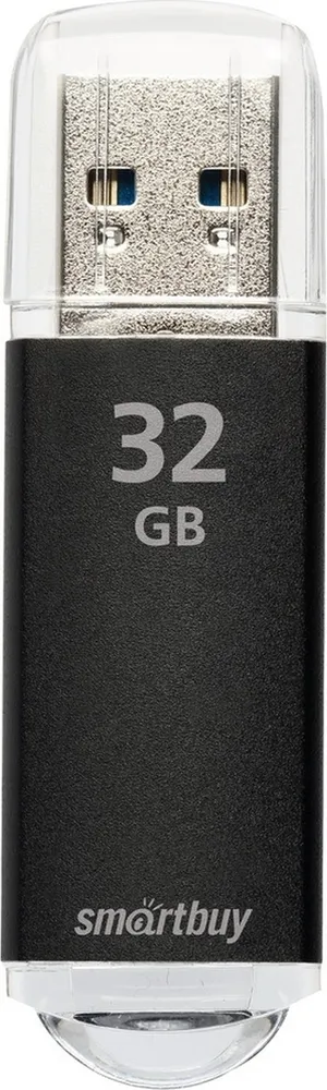 Память USB 2.0 32 ГБ Smartbuy V-Cut, черный <SB32GBVC-K>
