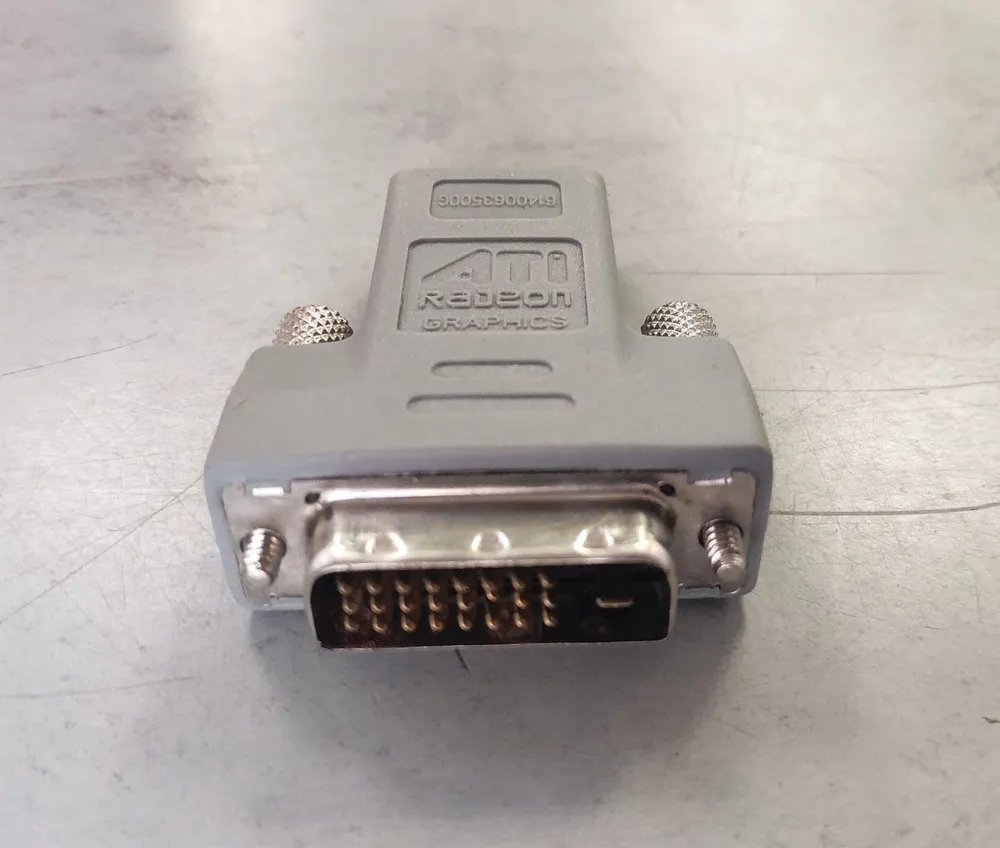 Переходник HDMI-DVI Gembird, 19F/19M, золотые разъемы (A-HDMI-DVI-2)