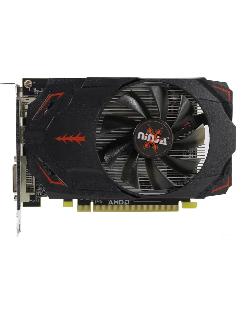 Видеокарта Sinotex Ninja Radeon RX 550 (512SP) 4GB  GDDR5 128Bit (Dual Link DVI-D/HDMI/DP) (AHRX5504