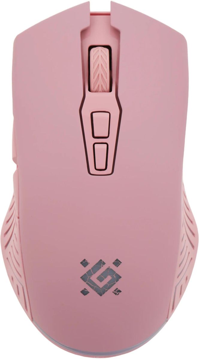 Мышь Defender Pandora GM-502, игровая, оптическая, беспроводная, USB, розовый <52501>