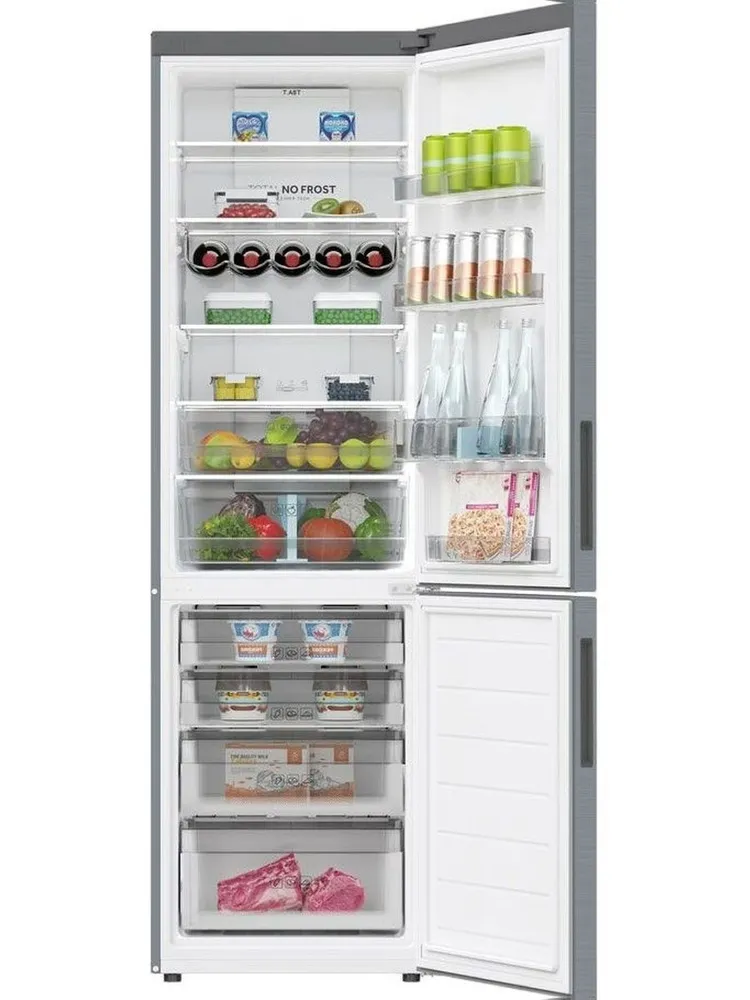 Холодильник Haier C2F637CXRGU1, серебро