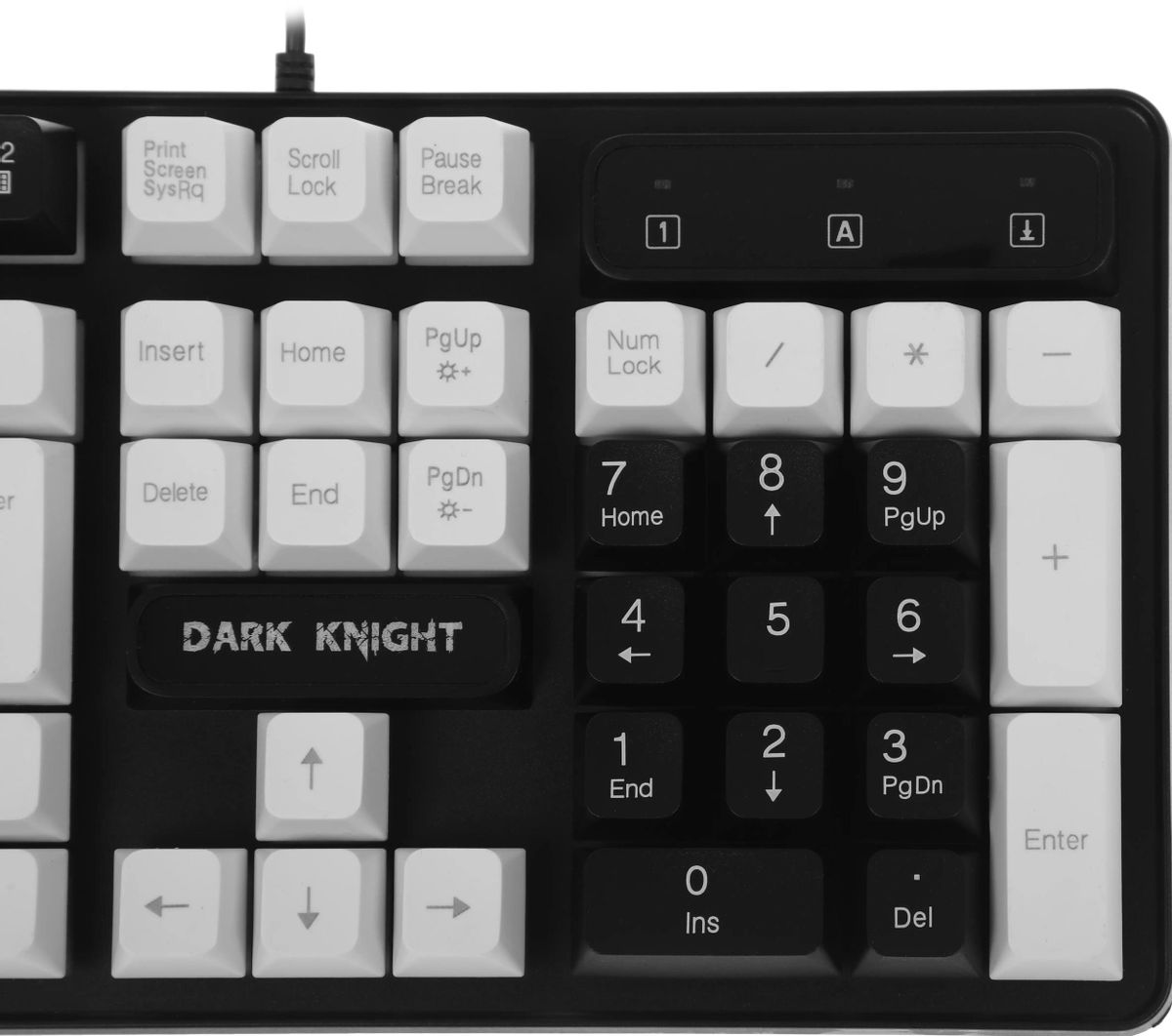 Клавиатура проводная Defender Dark Knight GK-077 <45077>