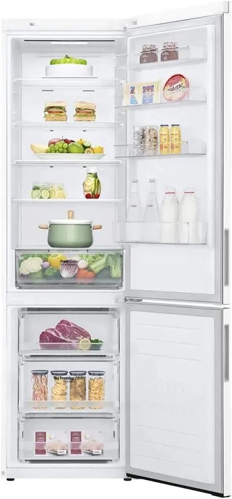 Холодильник LG GA-B509CQWL Total No Frost, инверторный белый