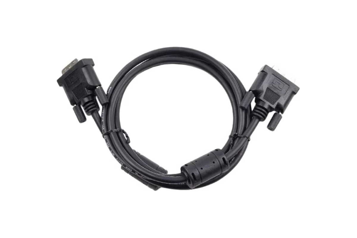 Кабель DVI-D dual link Cablexpert CC-DVI2L-BK-10, 25M/25M, 3.0м, CCS, черный, экран, феррит.кольца, 