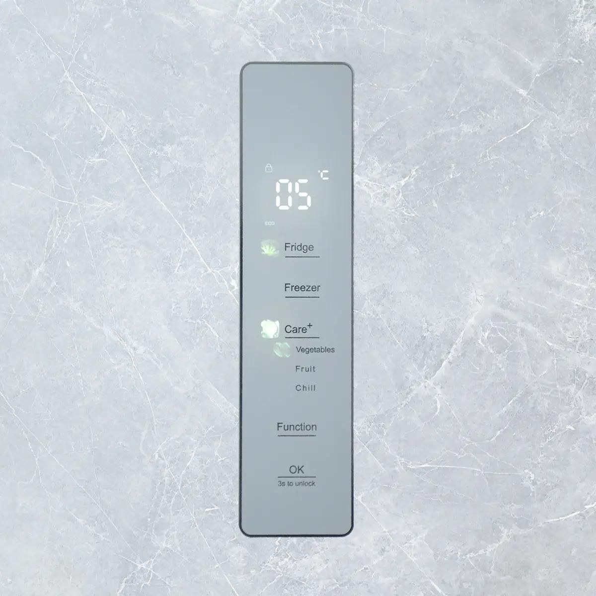 Холодильник Centek CT-1742 White Stone 415л (148л/267л)> 782х630х1825мм текстура камень, 4 двери А++