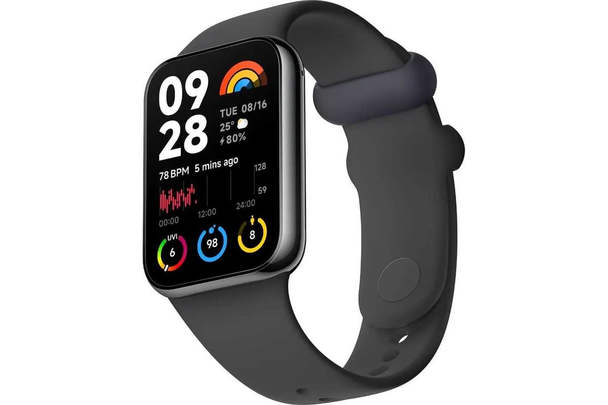 Фитнес-браслет Xiaomi Smart Band 8 Pro Black