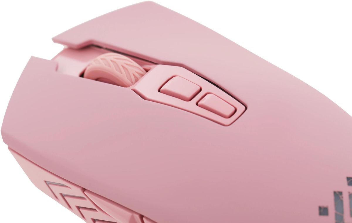 Мышь Defender Pandora GM-502, игровая, оптическая, беспроводная, USB, розовый <52501>