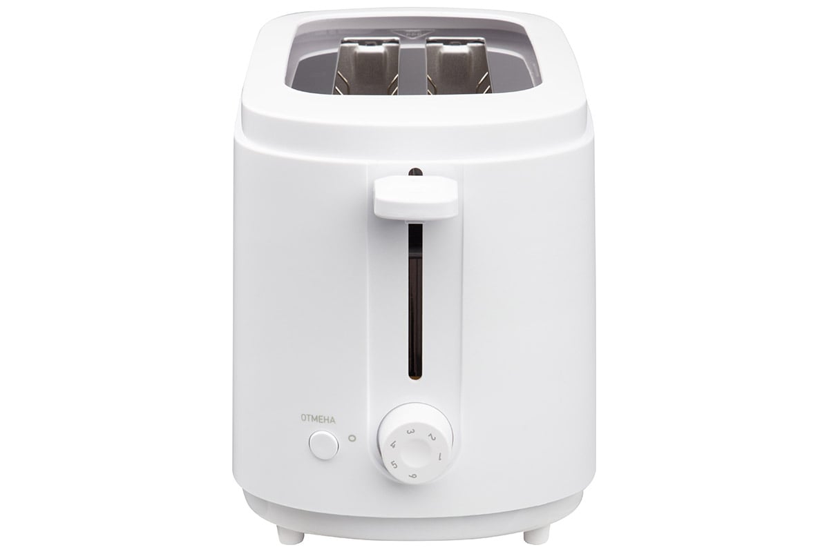 Тостер HomeStar HS-1050, цвет: белый, 750 Вт