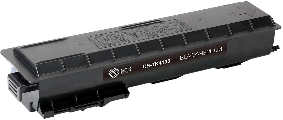 Тонер-картридж Cactus CS-TK4105 (TK-4105) Черный для Kyocera Mita TASKalfa 1800/2200/1801/2201 (1500