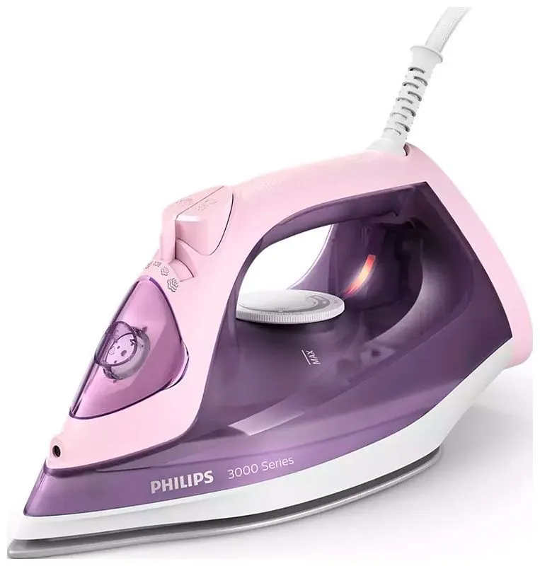 Утюг Philips DST3020/30, фиолетовый, 2200 Вт, пар 35 г/мин, паровой удар 160 г/мин