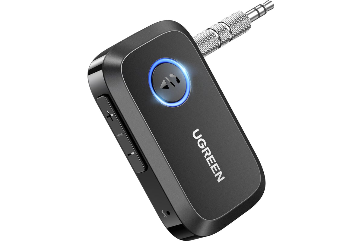 Ресивер Bluetooth UGREEN CM596 (90748) Car&Home Bluetooth 5.3 Receiver  Audio Adapter. Цвет: черный