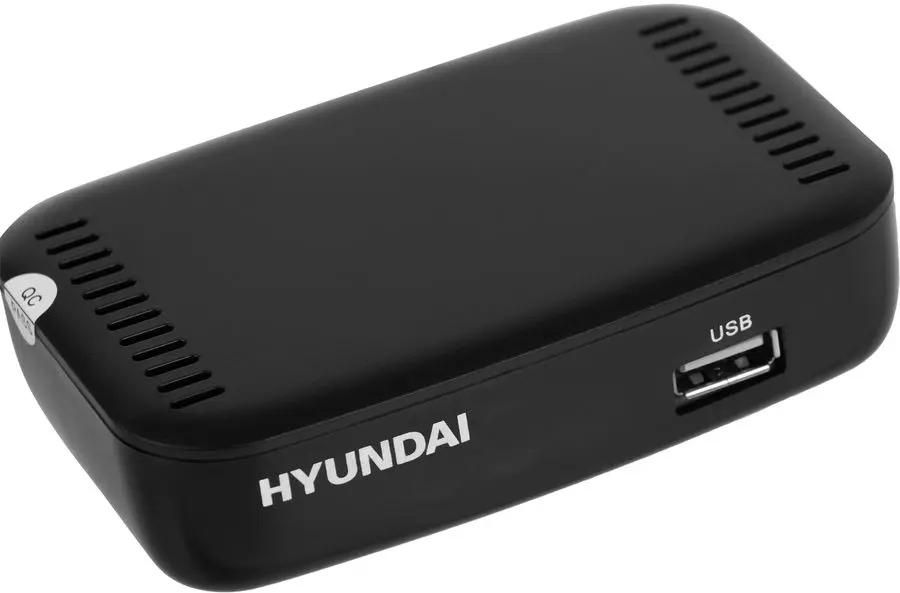Цифровой TV ресивер HYUNDAI H-DVB460 черный