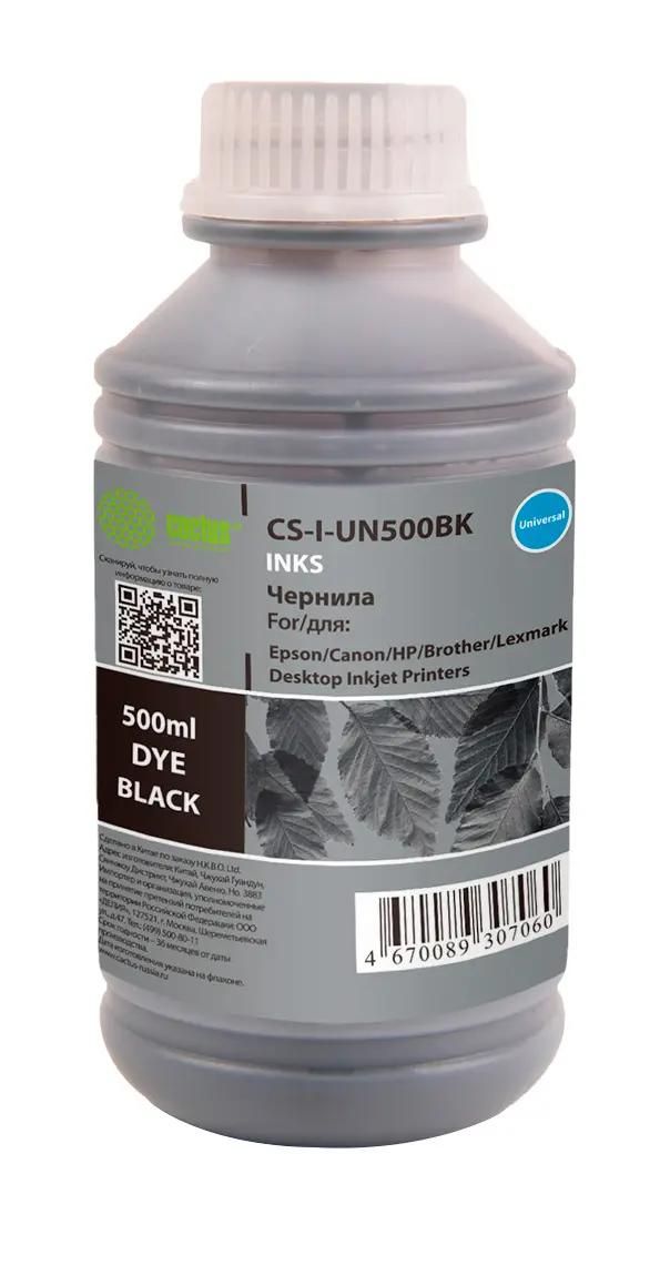 Чернила Cactus CS-I-Un500BK 500мл Черный для HP/Lexmark/Canon/Epson/Brother