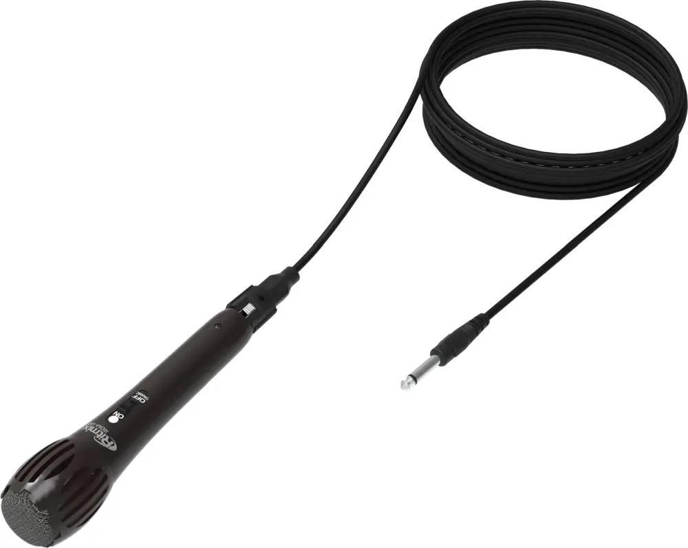Микрофон Ritmix RDM-130, черный