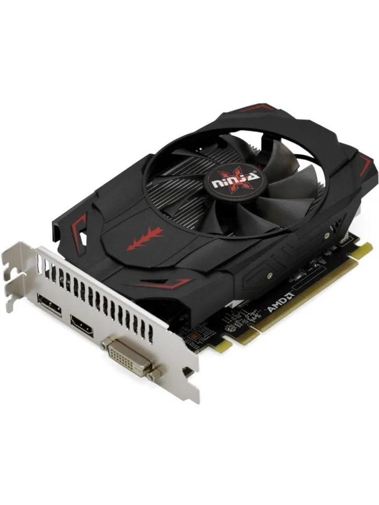 Видеокарта Sinotex Ninja Radeon RX 550 (512SP) 4GB  GDDR5 128Bit (Dual Link DVI-D/HDMI/DP) (AHRX5504