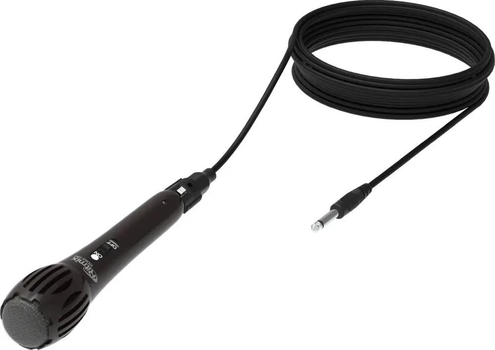 Микрофон Ritmix RDM-130, черный