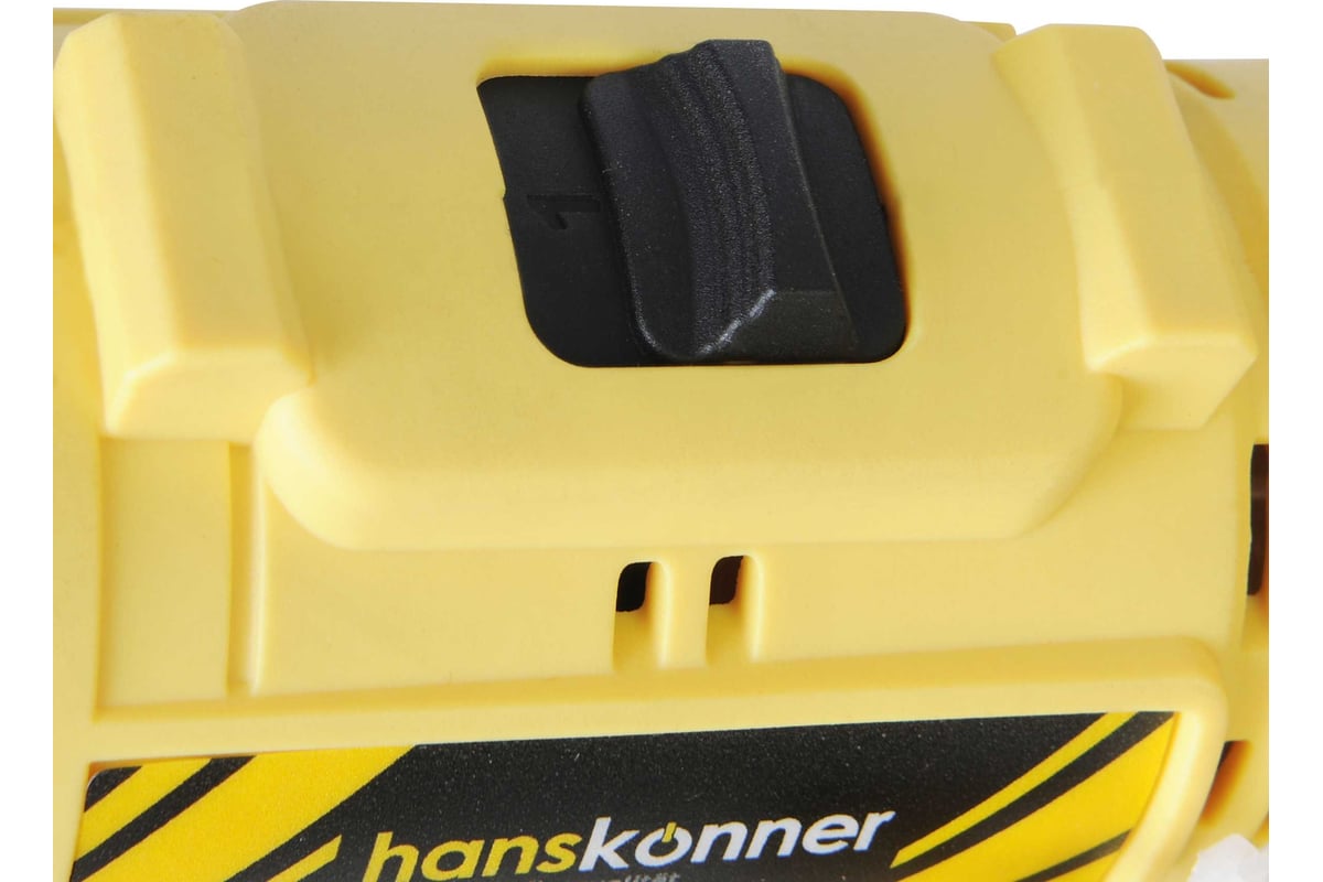 Аккумуляторная дрель-шуруповерт Hanskonner HCD1230R 12В, 2 акк. 2,0 Ач, 30Нм, кейс