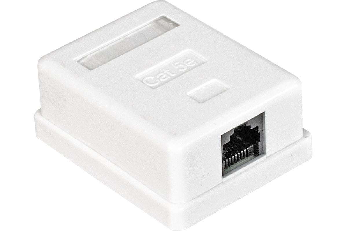 Розетка внешняя Exegate EX271122RUS  RJ-45 кат.5/5E UTP Krone/110 <EX271122RUS>