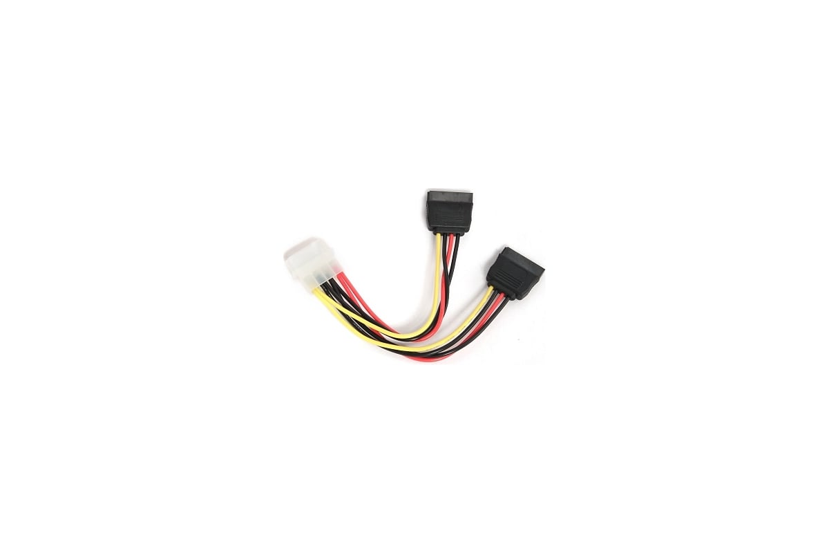 Кабель SATA  30см molex  CC-SATA-PSY-0/3m  Cablexpert