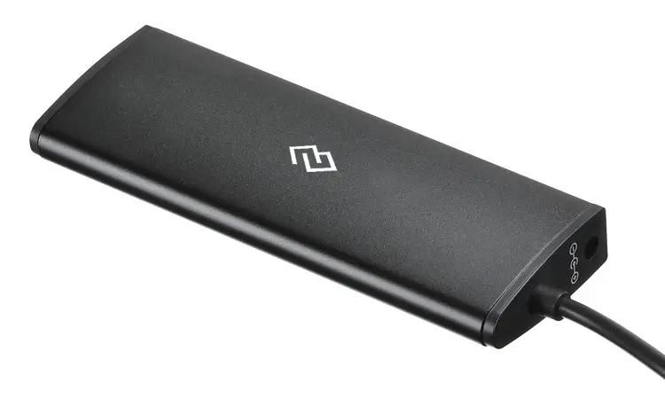 Разветвитель USB-C Digma HUB-4U2.0-UC-B 4порт. черный