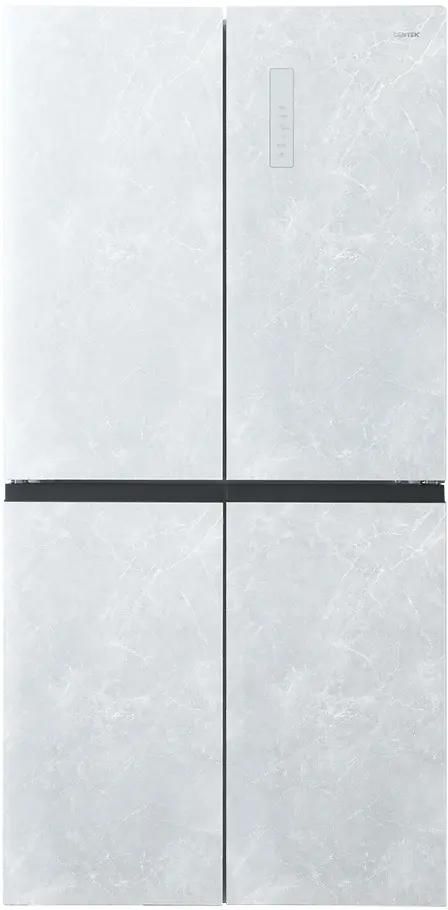 Холодильник Centek CT-1742 White Stone 415л (148л/267л)> 782х630х1825мм текстура камень, 4 двери А++