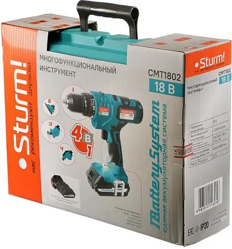 Аккумуляторный мультитул Sturm! CMT1802