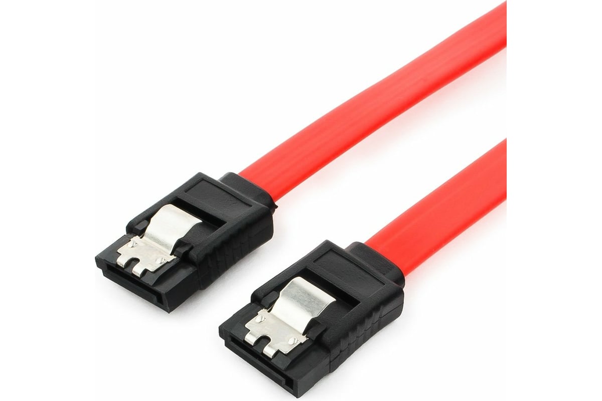 Кабель SATA  30 см 7pin/7pin защелка Cablexpert CC-SATAM-DATA-0.3M