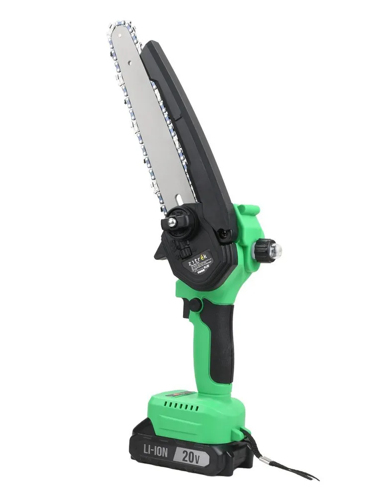 Пила цепная акк ZITREK GreenSaw 20 Extra power  20В, 4,0Ач 6" Li-ion аккум. 1шт, ЗУ  082-1851-1