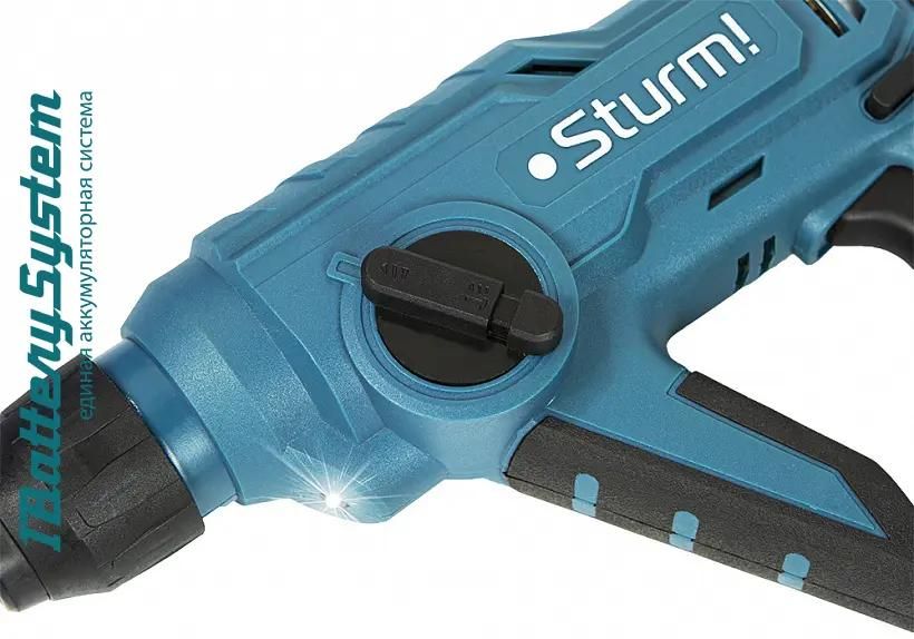 Аккумуляторный перфоратор Sturm! CRH1812