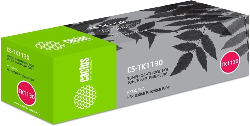 Тонер-картридж Cactus CS-TK1130 для Kyocera FS-1030/1130MFP TK-1130