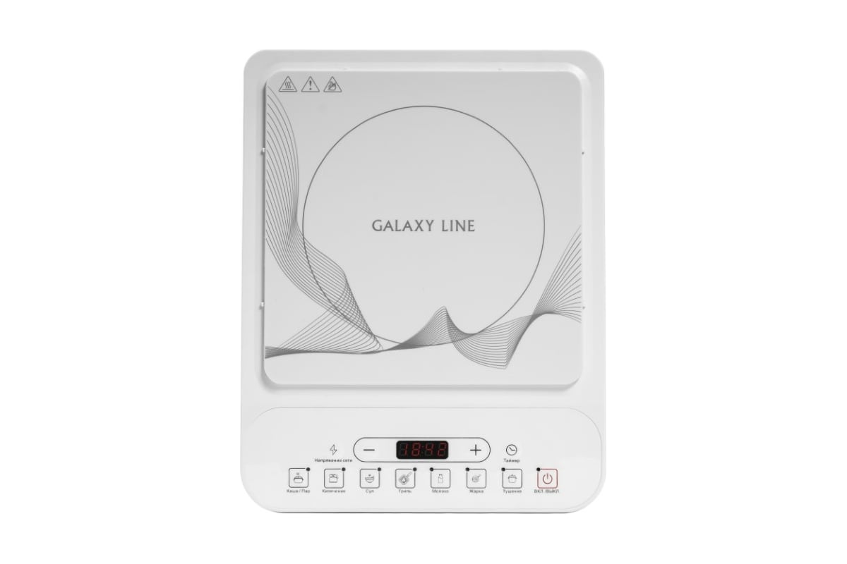 Плита электрич. индукционная Galaxy LINE GL-3060, белая