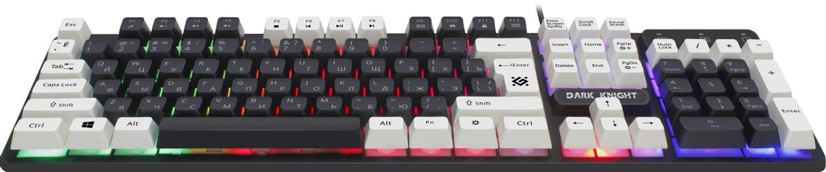 Клавиатура проводная Defender Dark Knight GK-077 <45077>