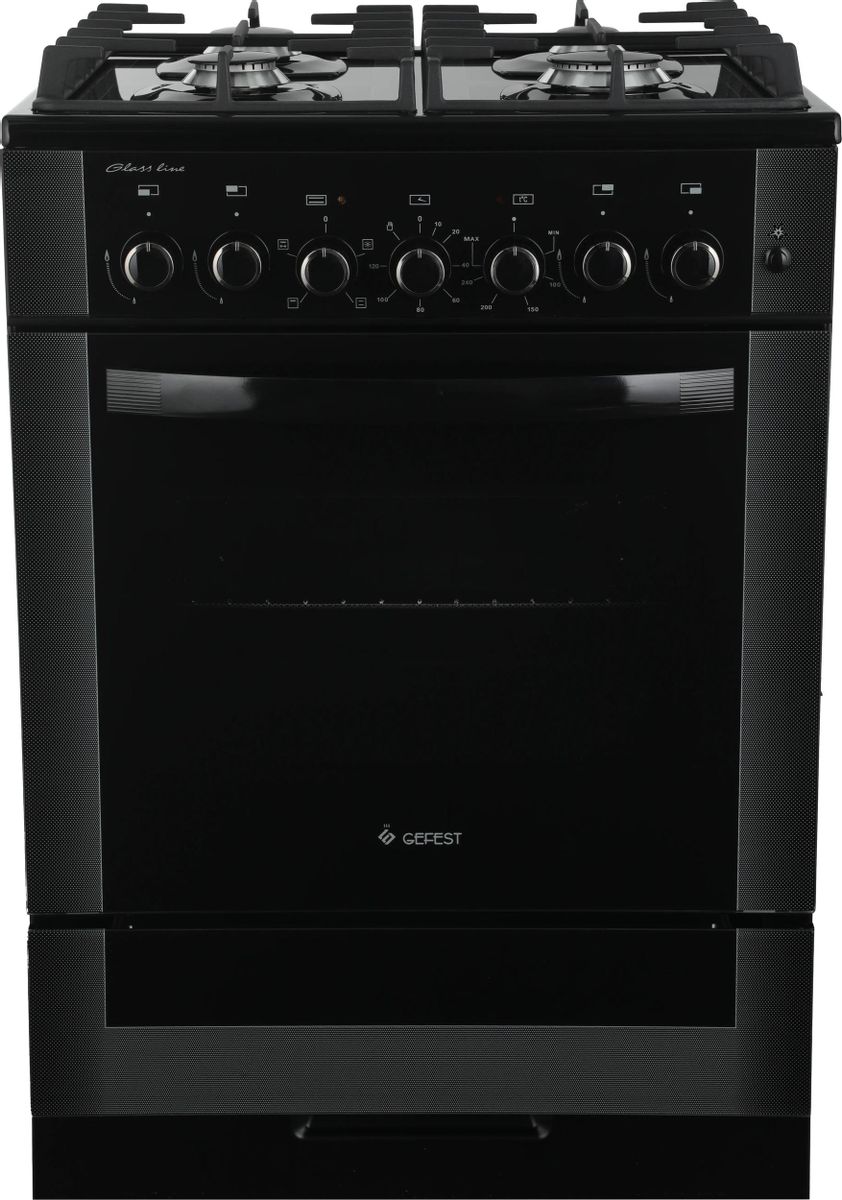 Комбинированная плита GEFEST 6502-02 0044, черный