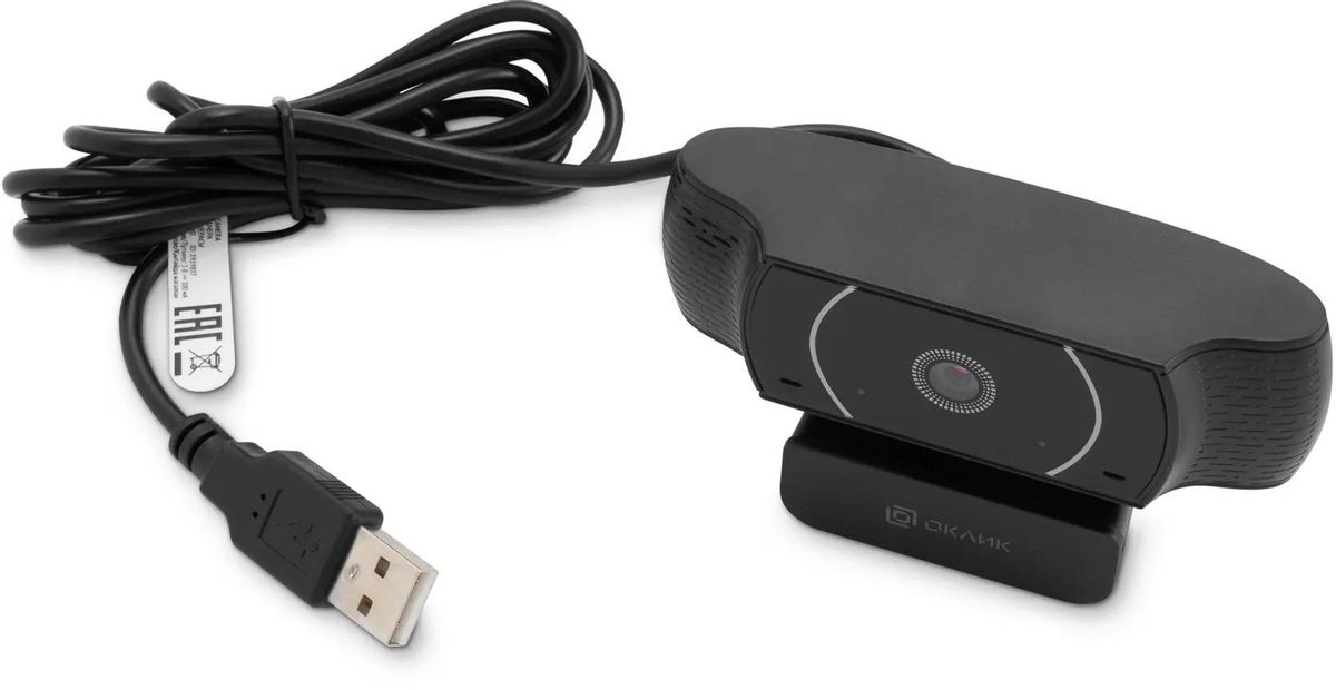 Web-камера Oklick OK-C016HD, черный
