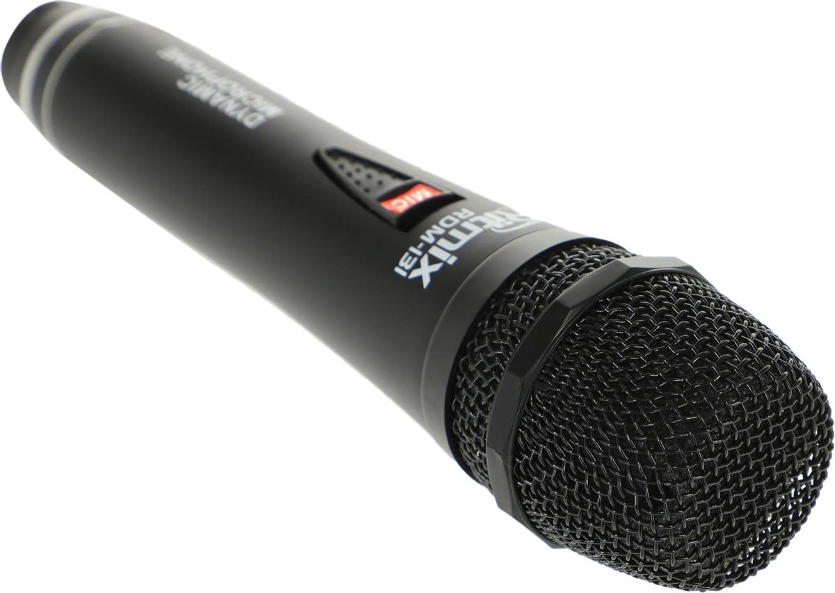 Микрофон Ritmix RDM-131, черный
