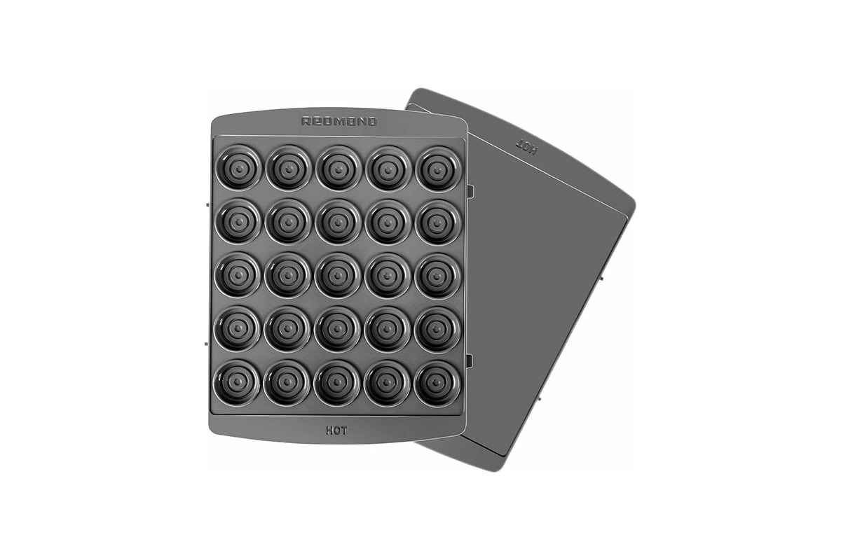Панель для мультипекаря REDMOND RAMB-143 (Шашки), Черный