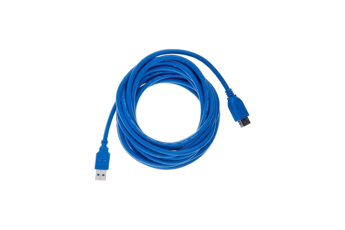Кабель удлинительный USB3.0 Am-Af 5m VCOM (VUS7065-5M)