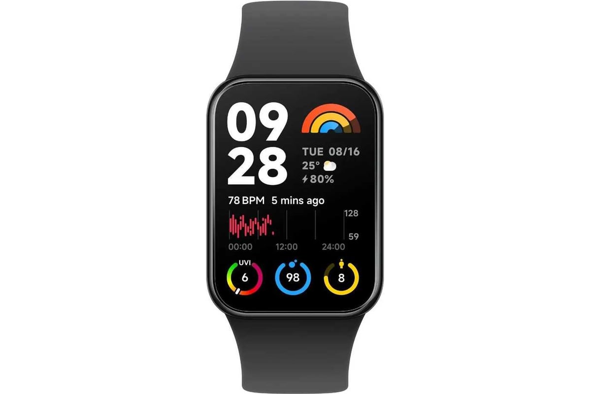Фитнес-браслет Xiaomi Smart Band 8 Pro Black