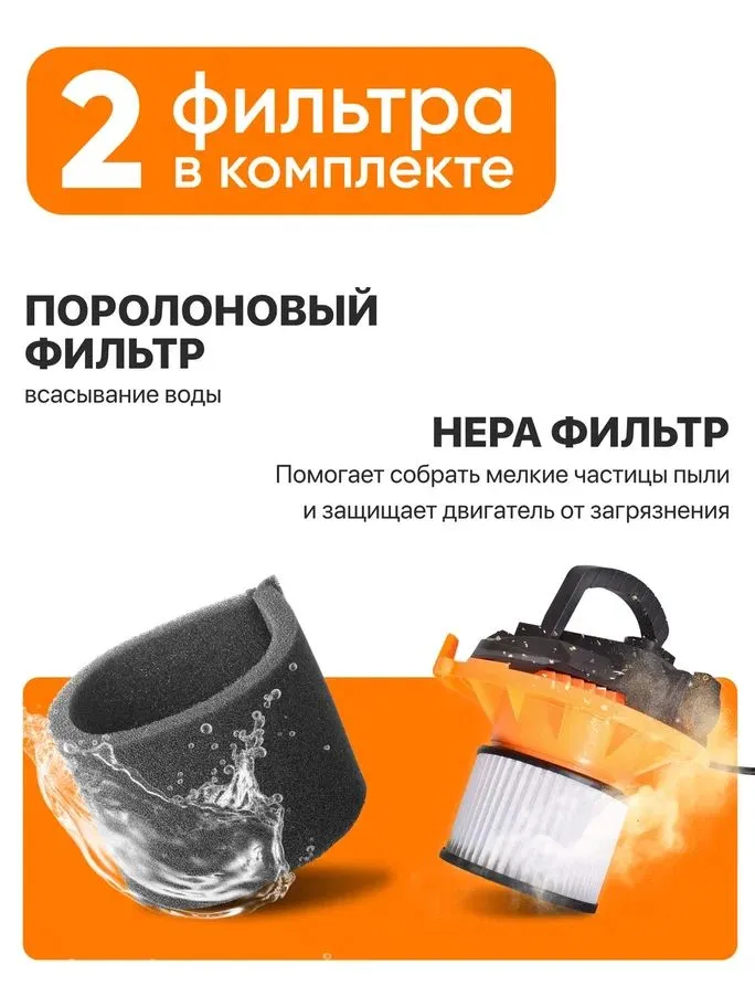 Строительный пылесос Вихрь СП-1500/20