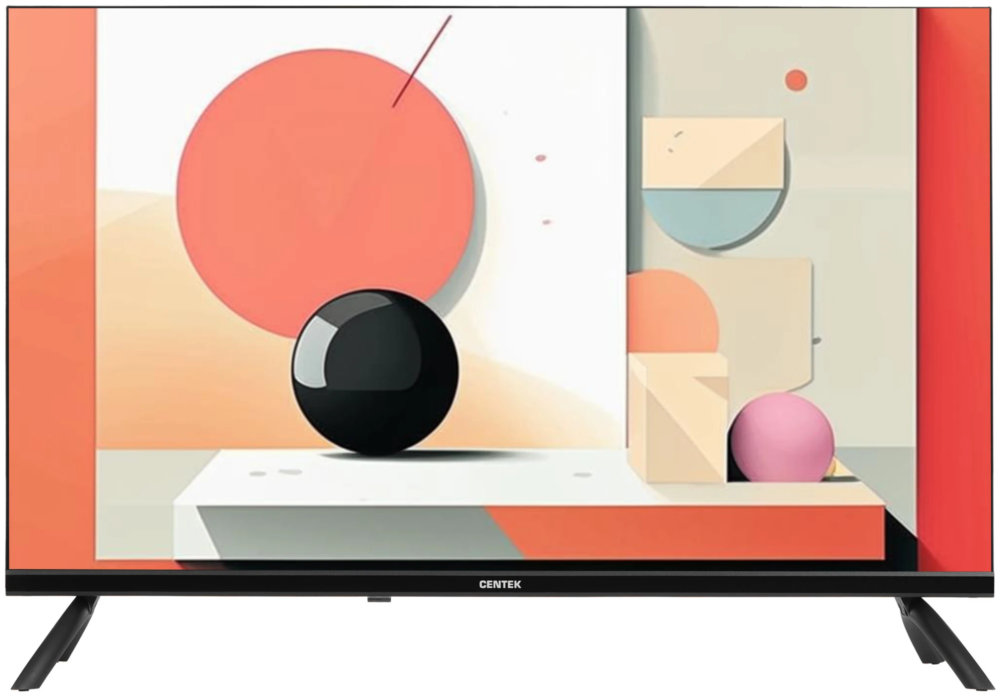 Телевизор 32" CENTEK CT-8632, черный